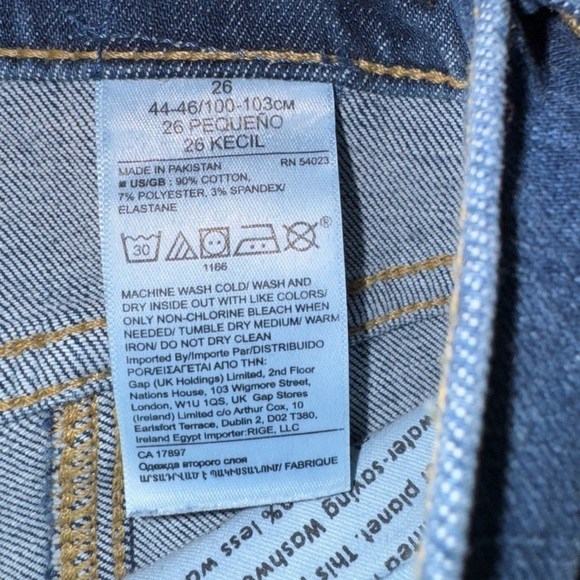 Banana Republic Mid-Rise Skinny Jeans Denim Medium Wash Size 26P - Picture 8 of 8